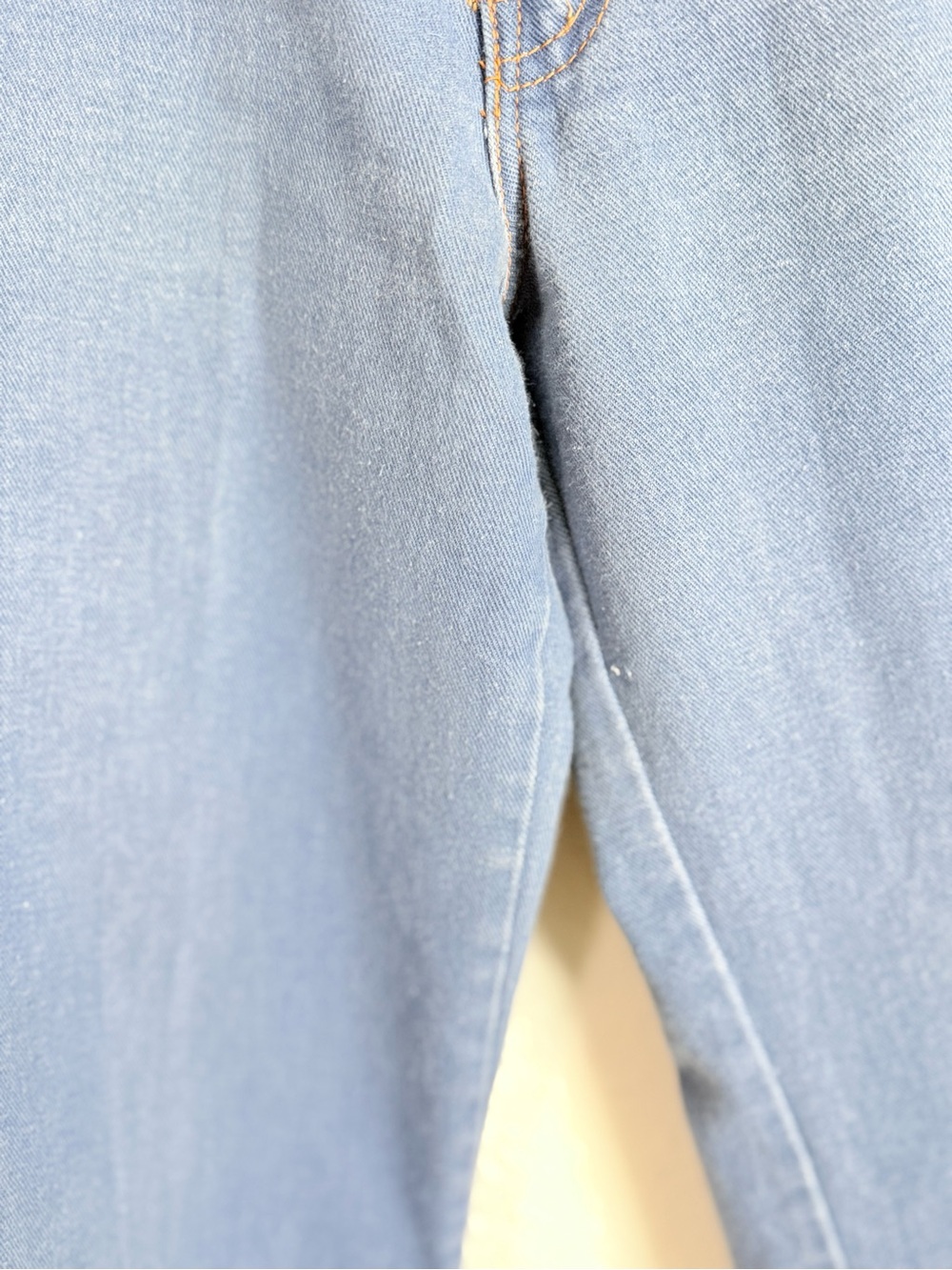 70s Vintage CB Jeans Carpenter Style Flare Jeans Retro Utility Gorpcore - Picture 10 of 15